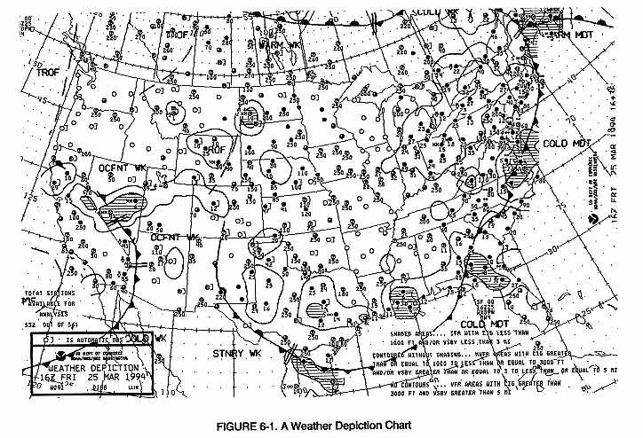 Current Weather Depiction Chart